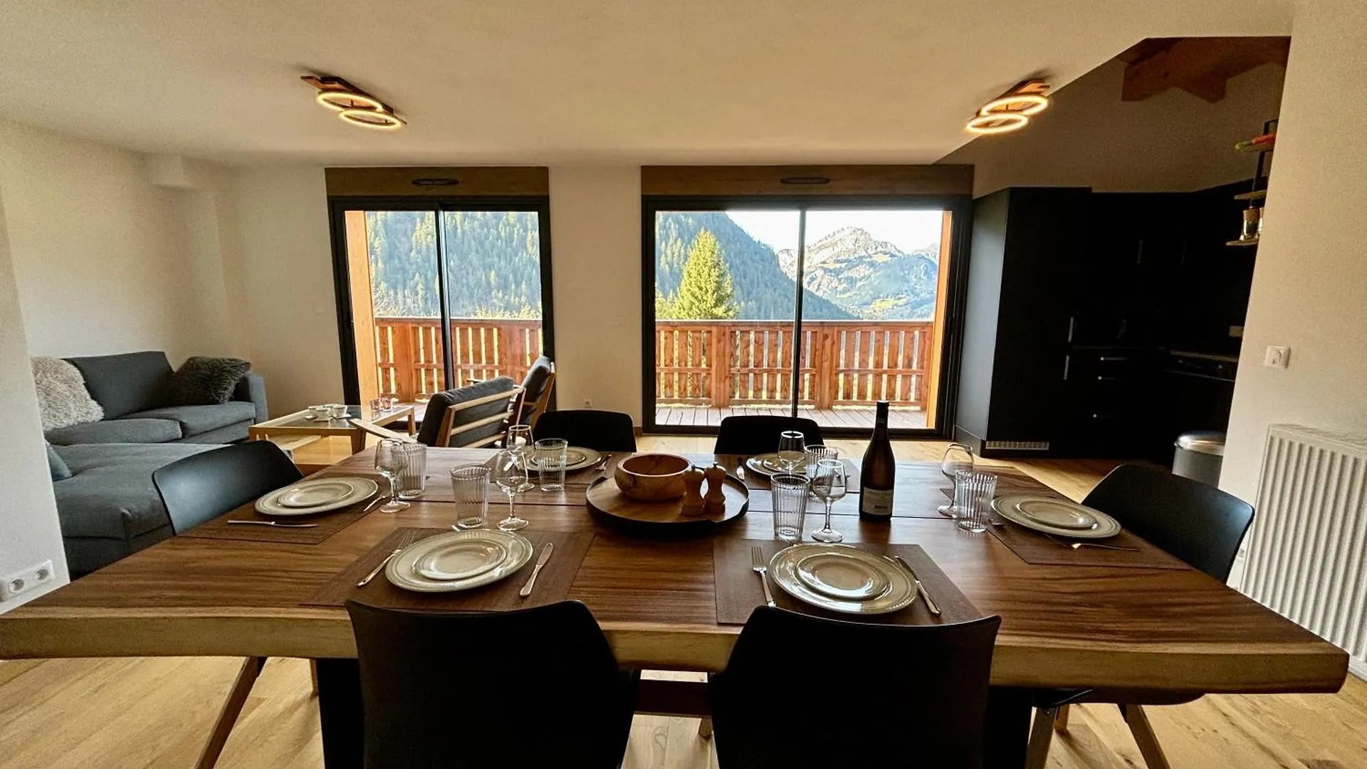 Apartment Grand T3 Et Coin Montagne Central Et Lumineux - Multipass Inclu Chatel France